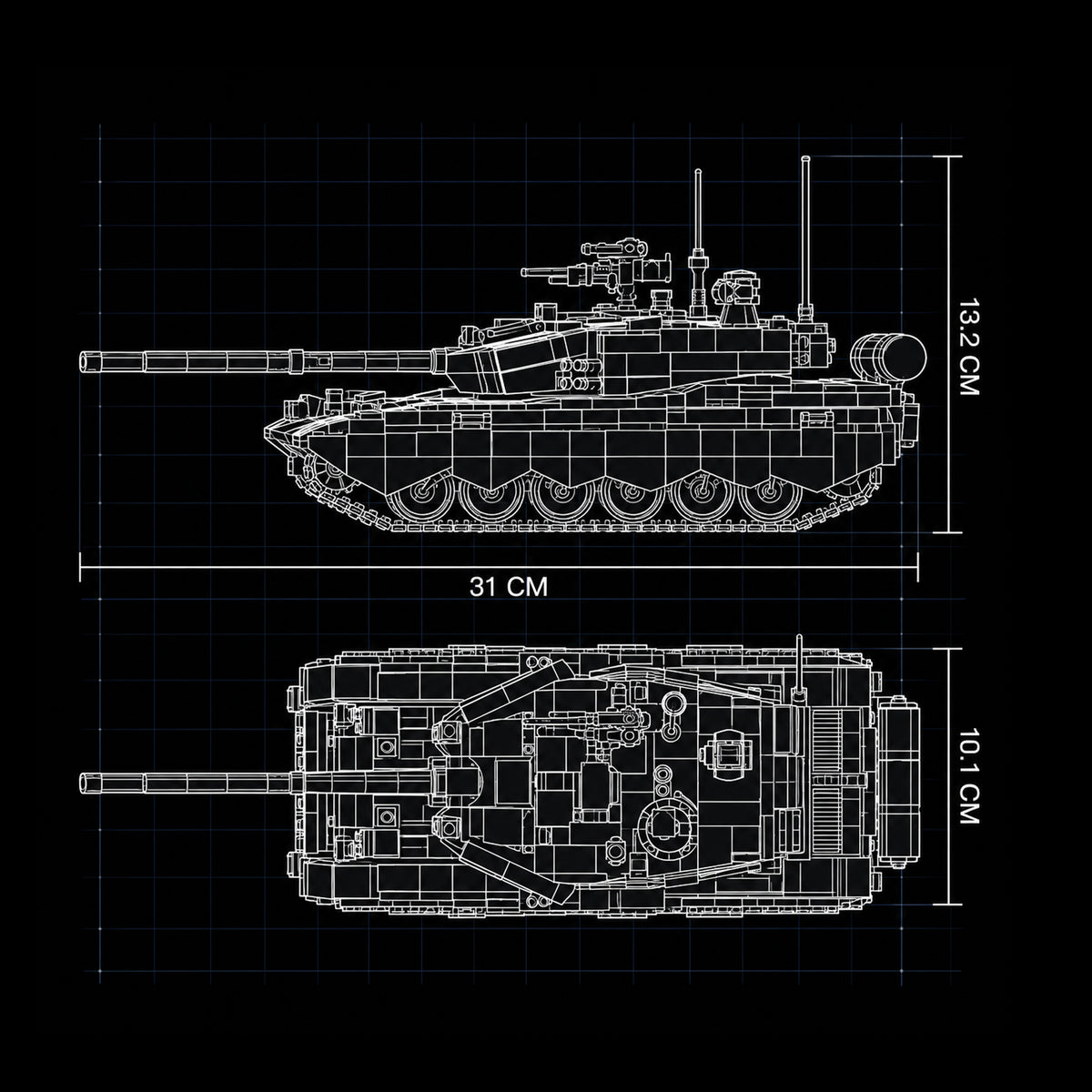 Type 99B Digital Camo Tank