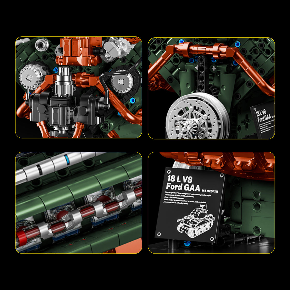 Sherman V8 Engine