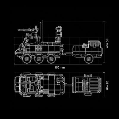6x6 Tactical ATV