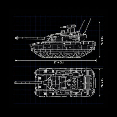 Type 100 Digital Camo Tank
