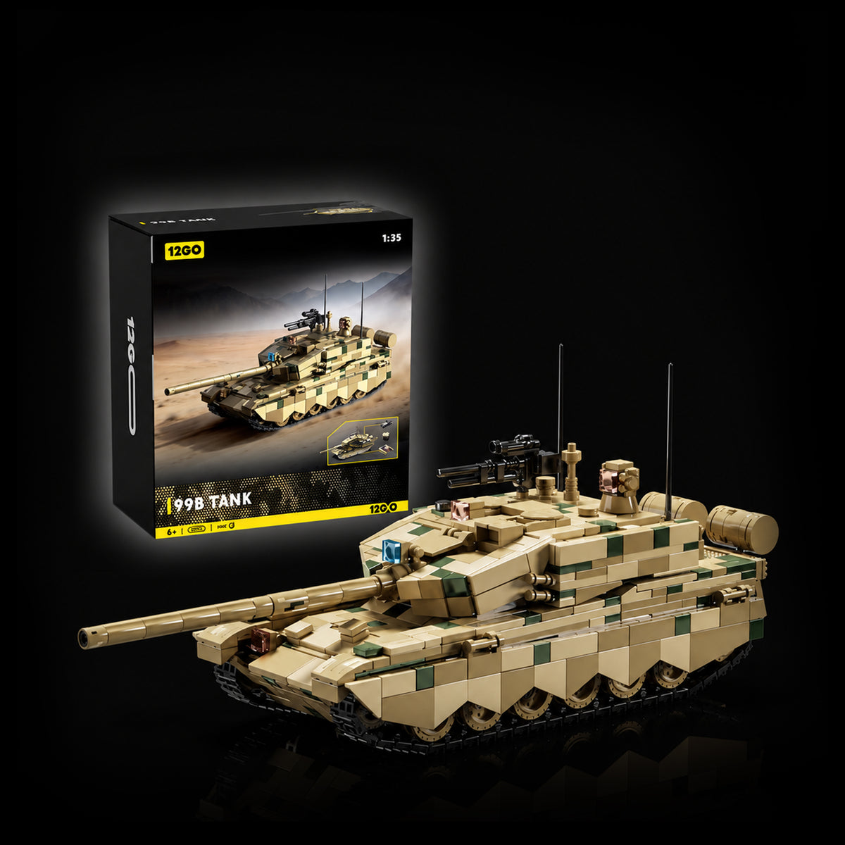 Type 99B Digital Camo Tank