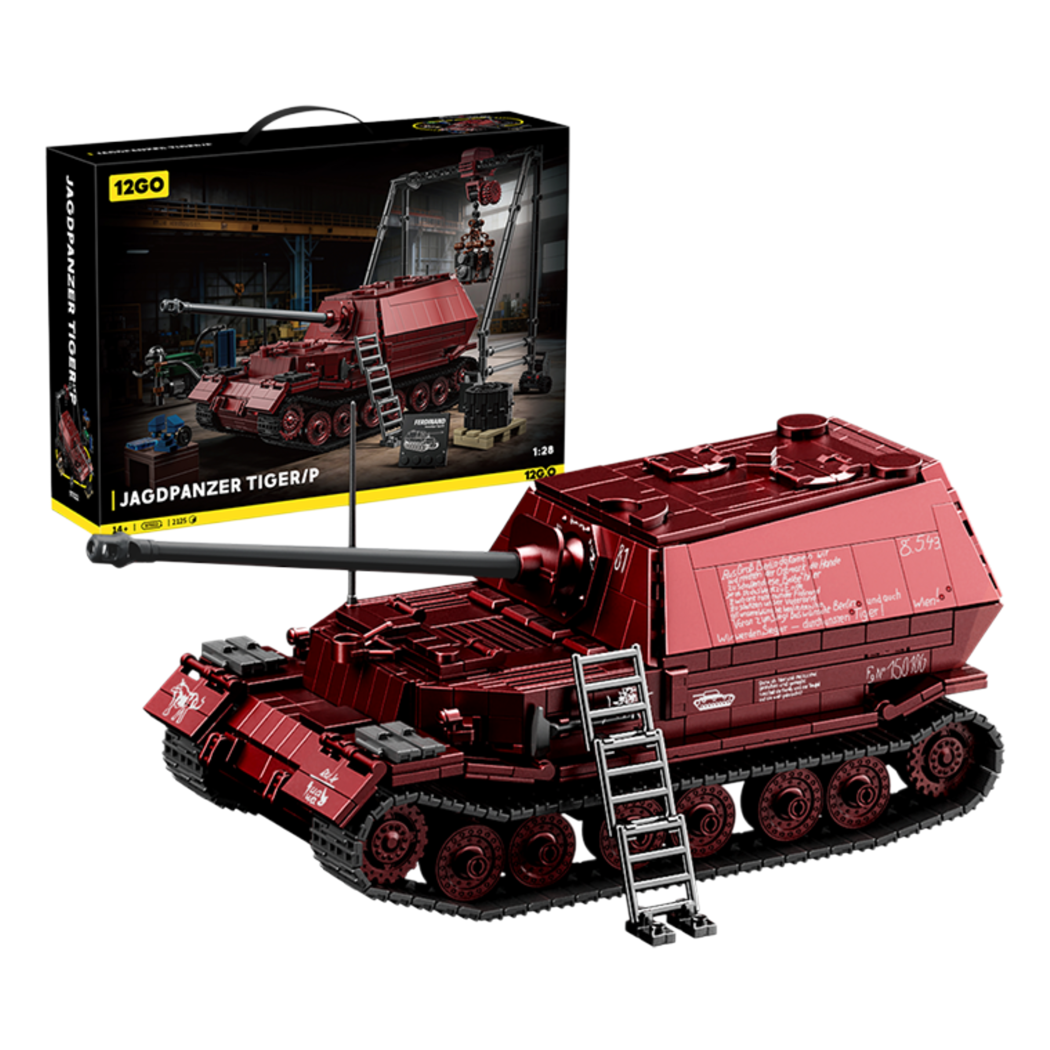 Jagdpanzer Tiger P Red Tank