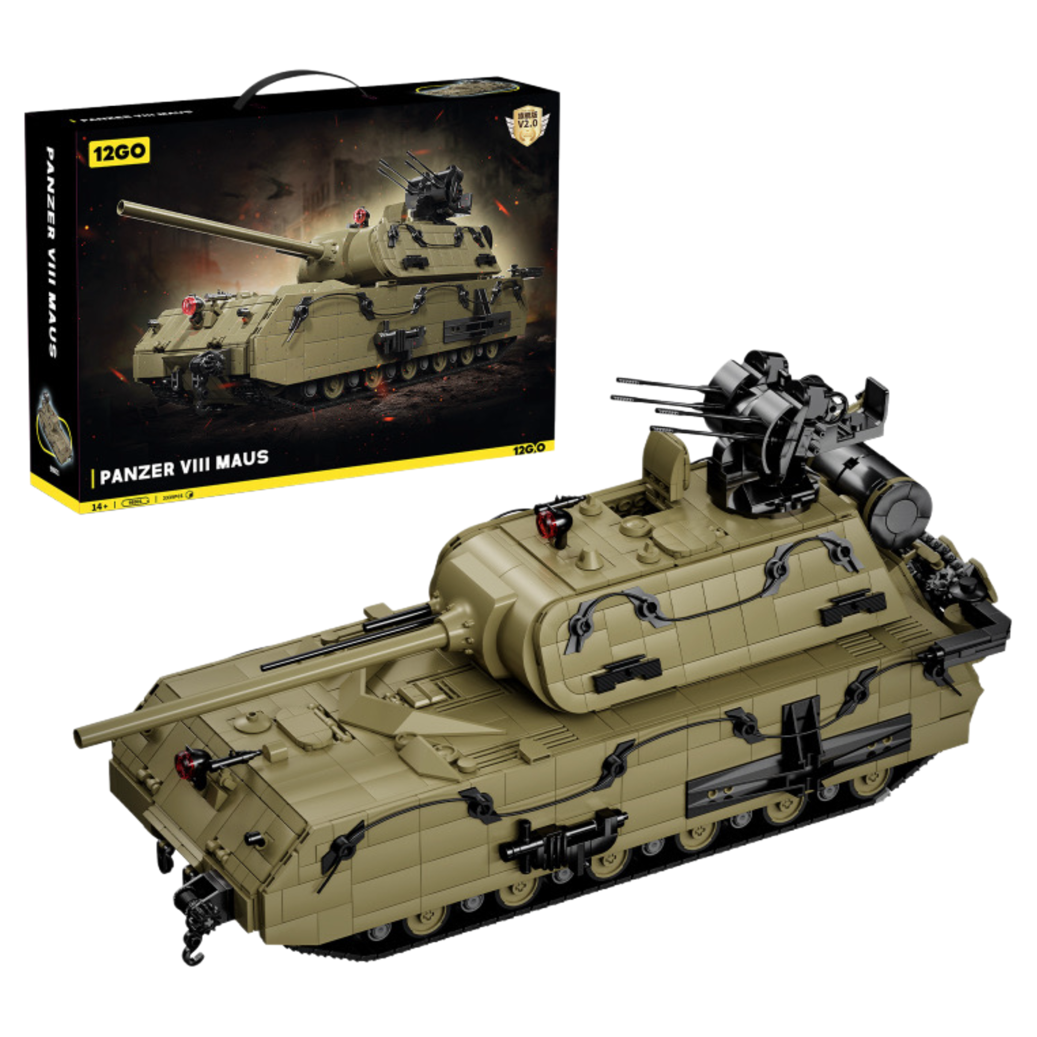 Maus 2.0 Desert Tank