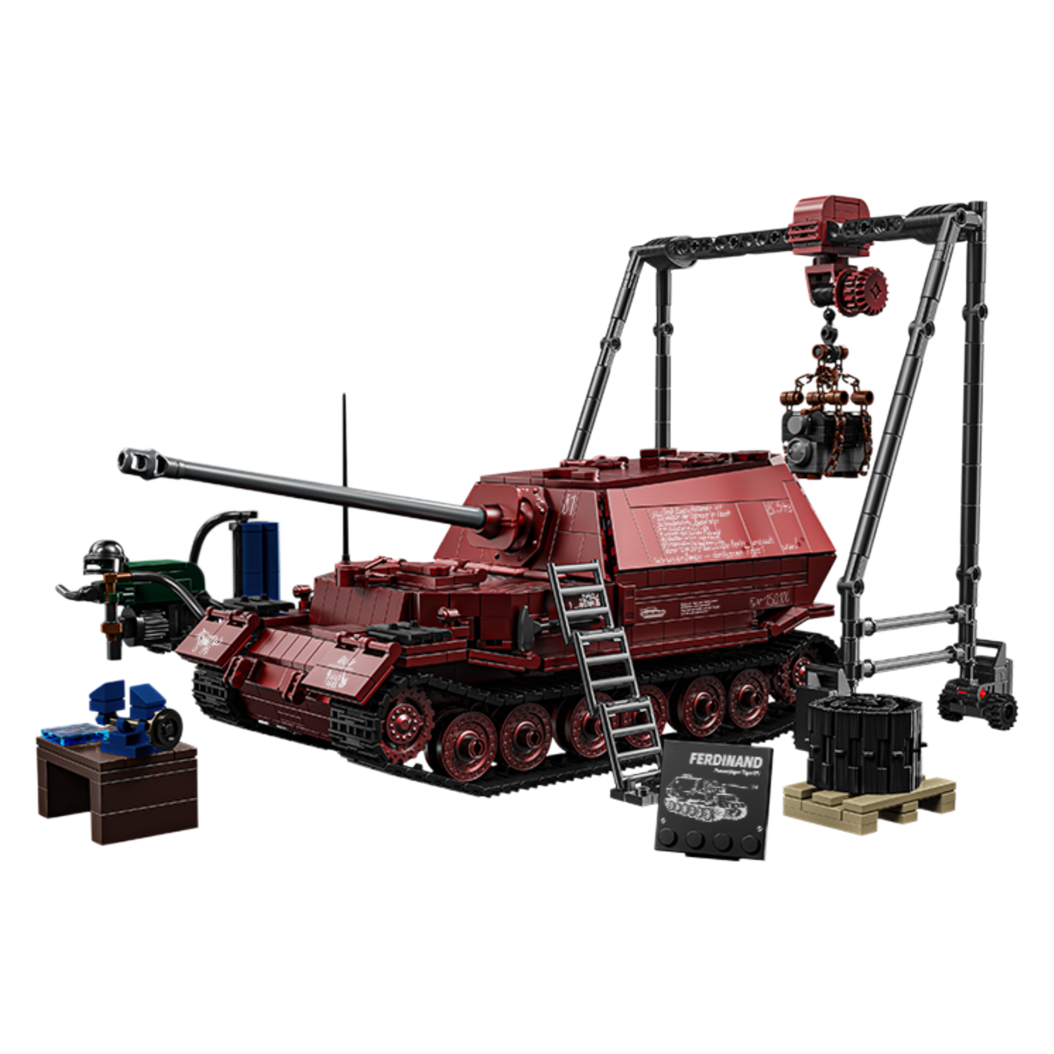 Jagdpanzer Tiger P Red Tank